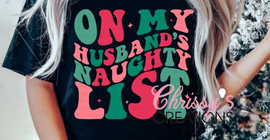 On My Husband's Naughty List