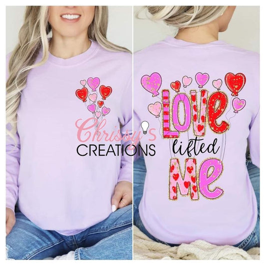 Love Lifted Me crewneck