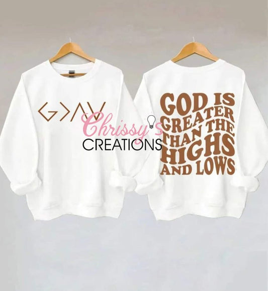 God Is Greater Crewneck