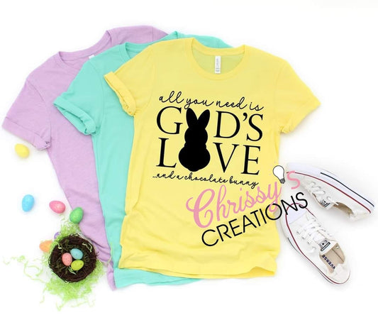 All You Need Is God's Love and a Chocolate Bunny