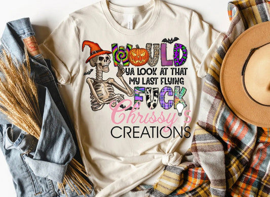 Would You Look At That My Last Flying