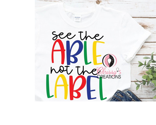 See the Able not the Label