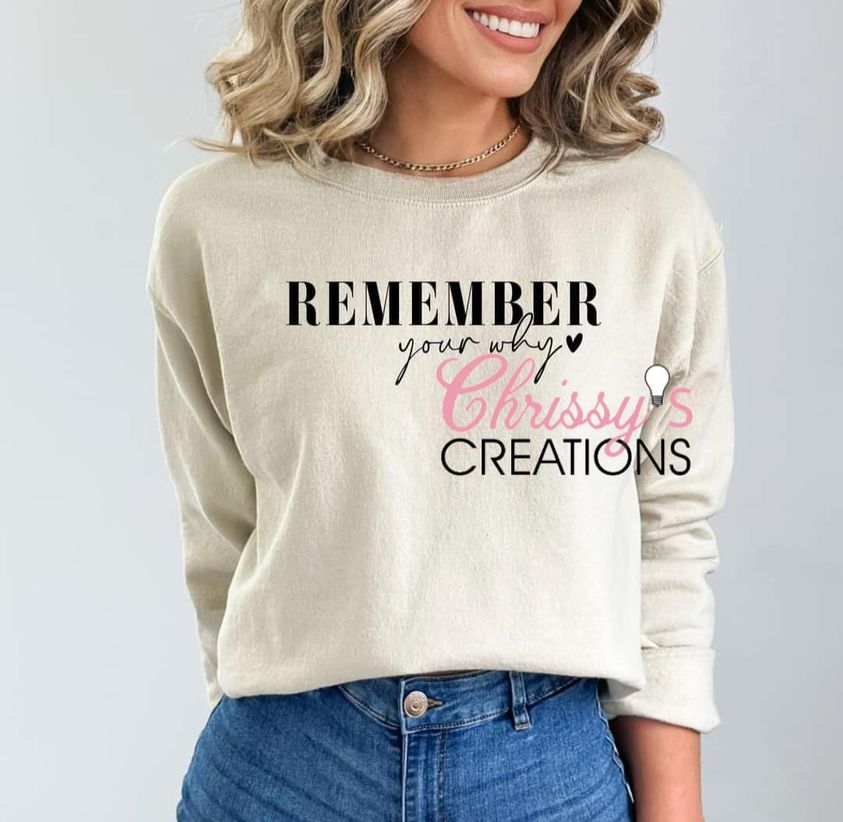 Remember Your Story Crewneck