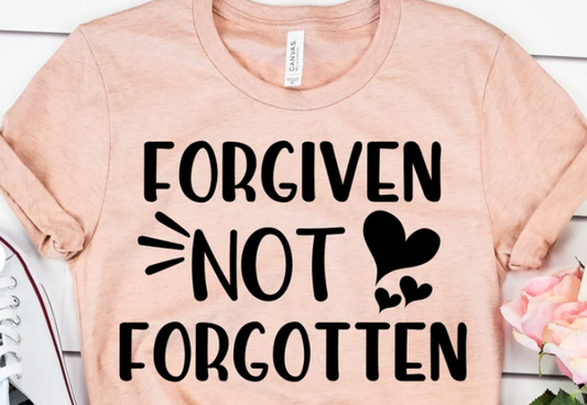 Forgiven Not Forgotten